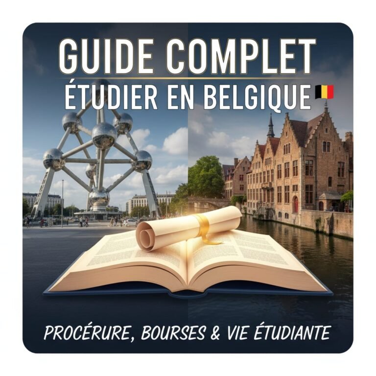 Étudier en Belgique – Le Guide Complet pour Étudiants Étrangers (Sans Intermédiaire)