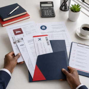 Pôle Visite, Tourisme & Affaires – Étape 2 : Finances, Réservations, Dossier Visa & Préparation