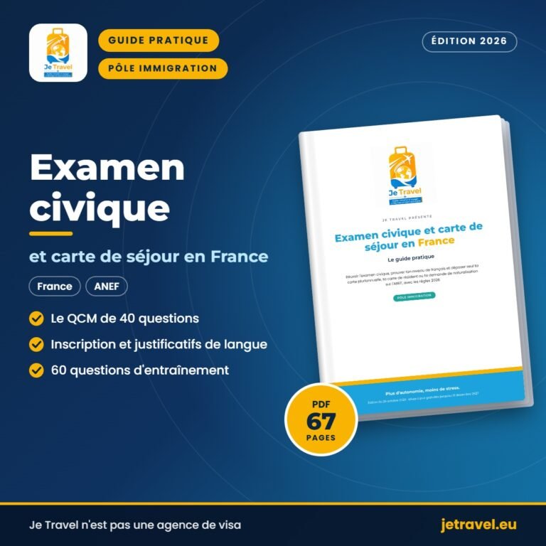 Examen civique et carte de séjour en France : le guide pratique