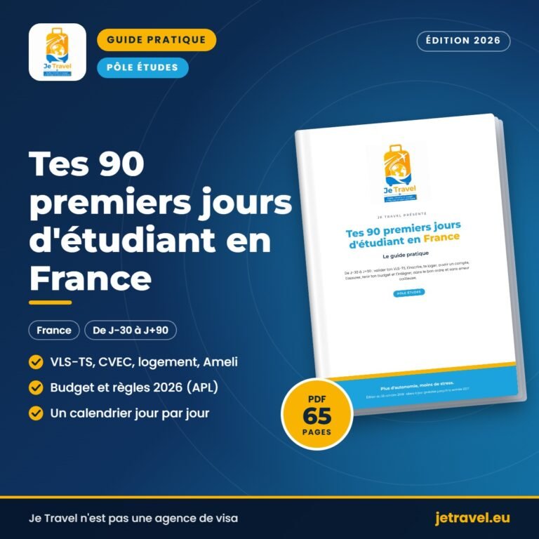 Tes 90 premiers jours d’étudiant en France : le guide pratique